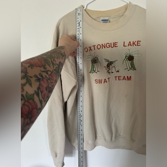 Vintage Oxtongue Lake Crew Neck Sweater - Picture 2 of 7
